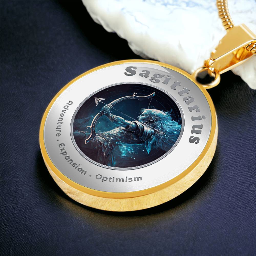 Sagittarius - Affirmation Necklace - More Than CharmsMore Than Charms