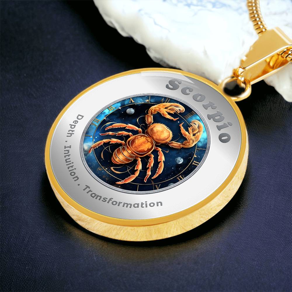 Scorpio - Affirmation Necklace - More Than CharmsMore Than Charms