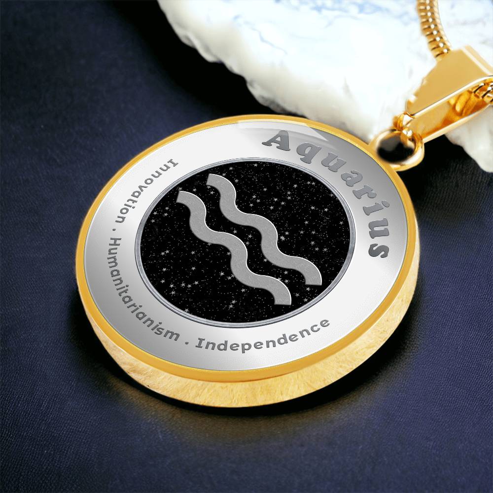 Aquarius - Affirmation Necklace - More Than CharmsMore Than Charms