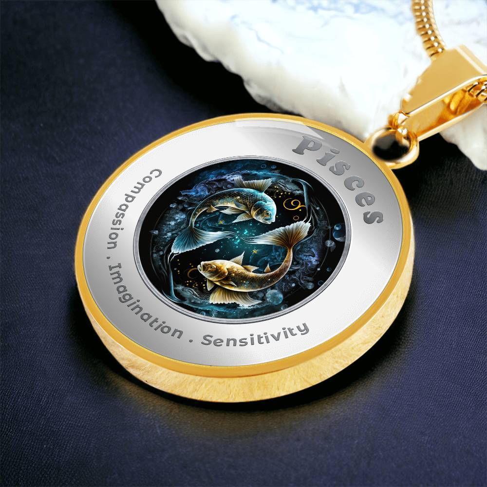 Pisces - Affirmation Necklace - More Than CharmsMore Than Charms