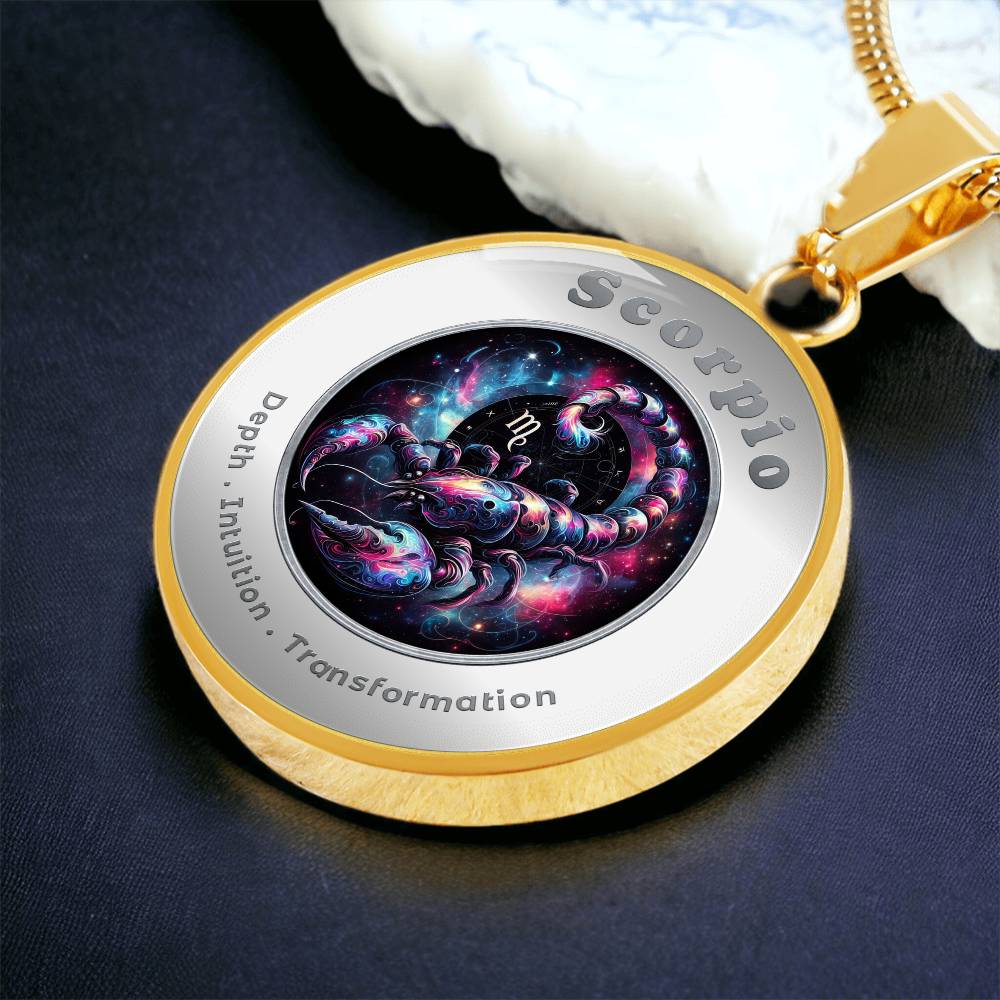 Scorpio - Affirmation Necklace - More Than CharmsMore Than Charms