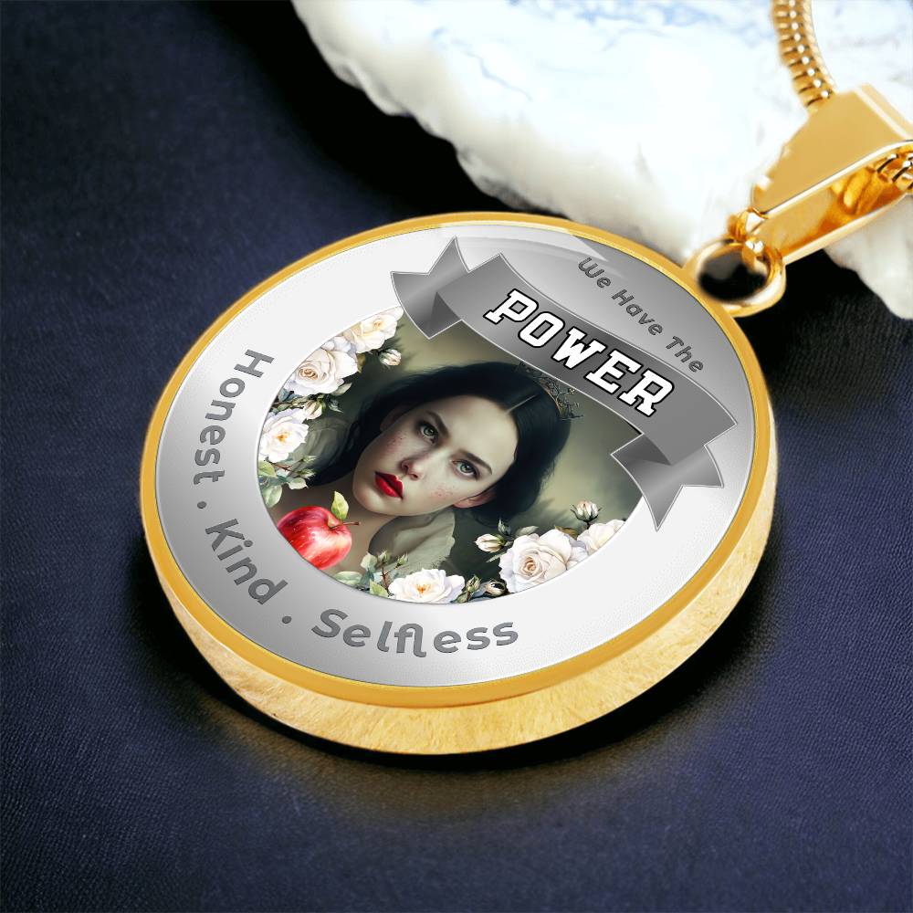 White As Snow - Affirmation Necklace - More Than CharmsMore Than Charms