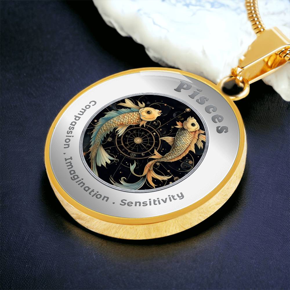 Pisces - Affirmation Necklace - More Than CharmsMore Than Charms