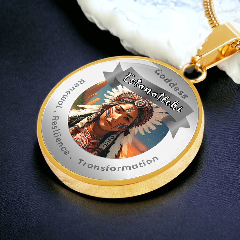 Goddess Estanatlehi - Affirmation Necklace - More Than CharmsMore Than Charms