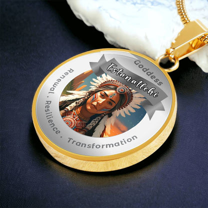 Goddess Estanatlehi - Affirmation Necklace - More Than CharmsMore Than Charms