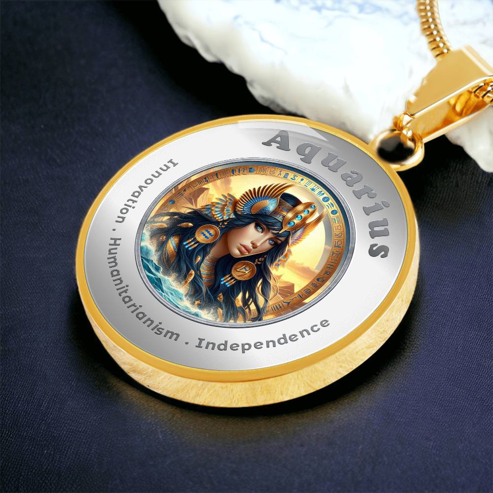 Aquarius - Affirmation Necklace - More Than CharmsMore Than Charms