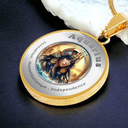 Aquarius - Affirmation Necklace - More Than CharmsMore Than Charms