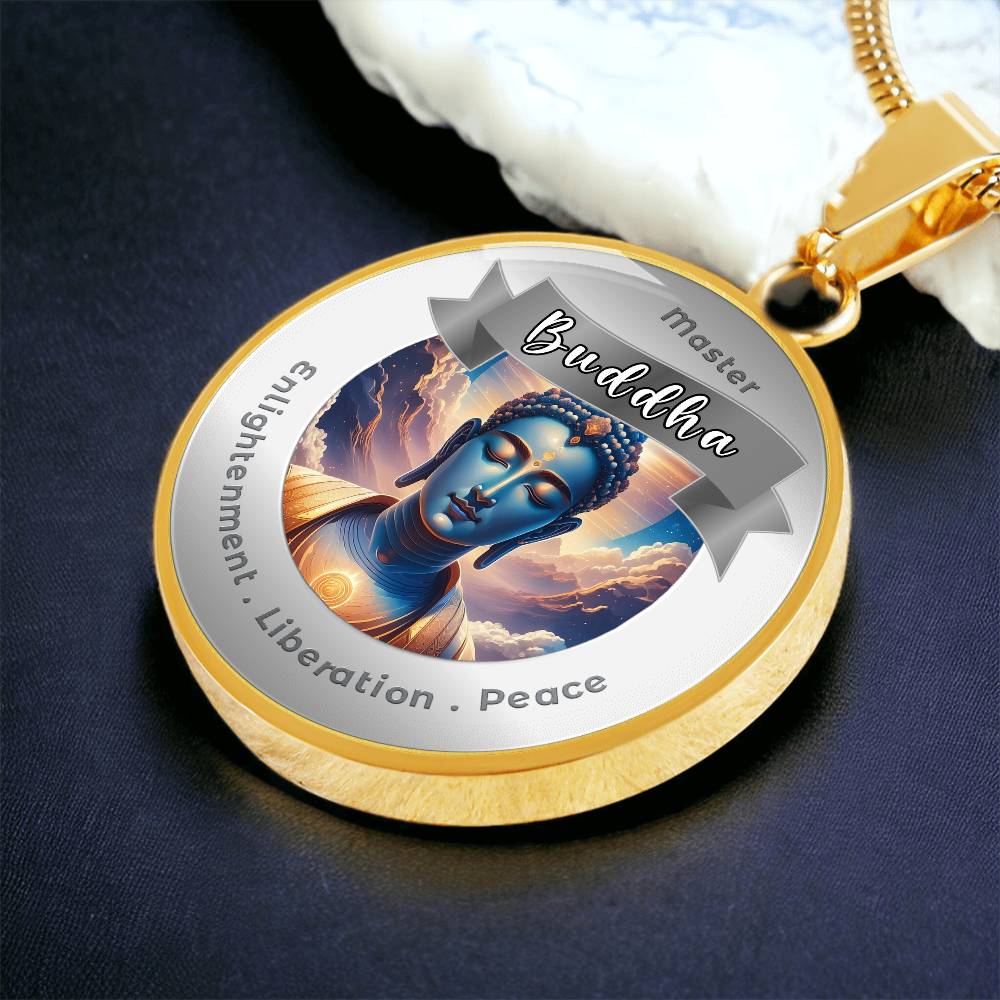 Buddha - Affirmation Necklace For Enlightenment, Liberation & Peace - More Than CharmsMore Than Charms