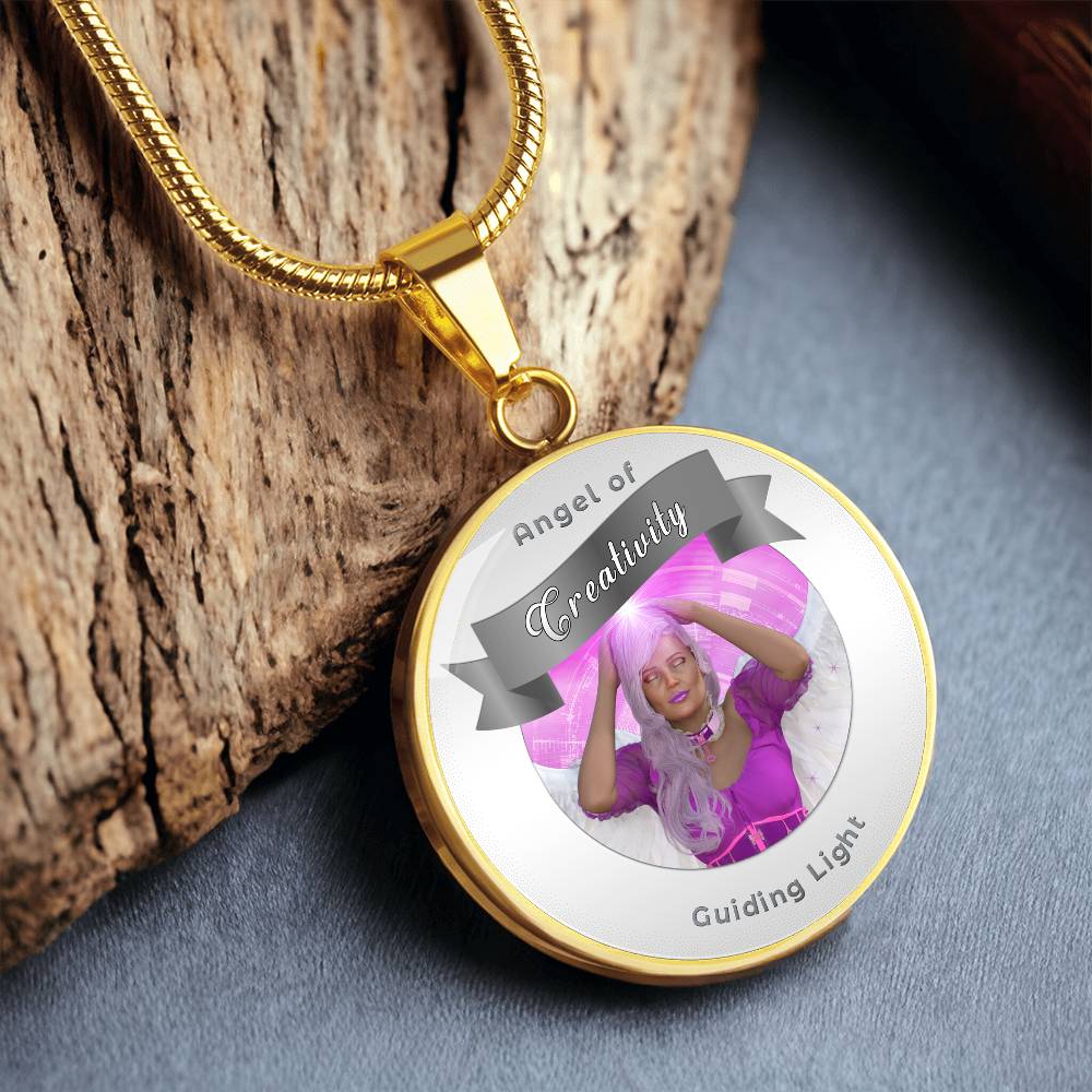 Creativity - Guardian Angel Affirmation Necklace - More Than CharmsMore Than Charms