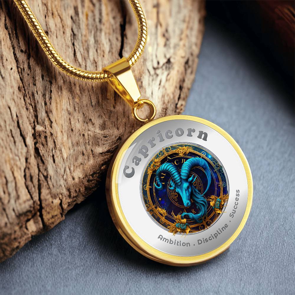 Capricorn - Affirmation Necklace - More Than CharmsMore Than Charms