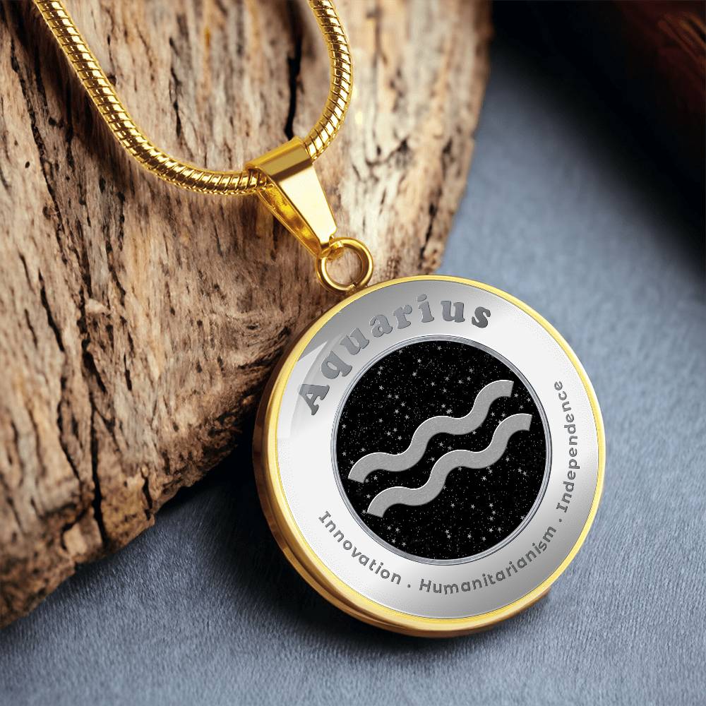 Aquarius - Affirmation Necklace - More Than CharmsMore Than Charms