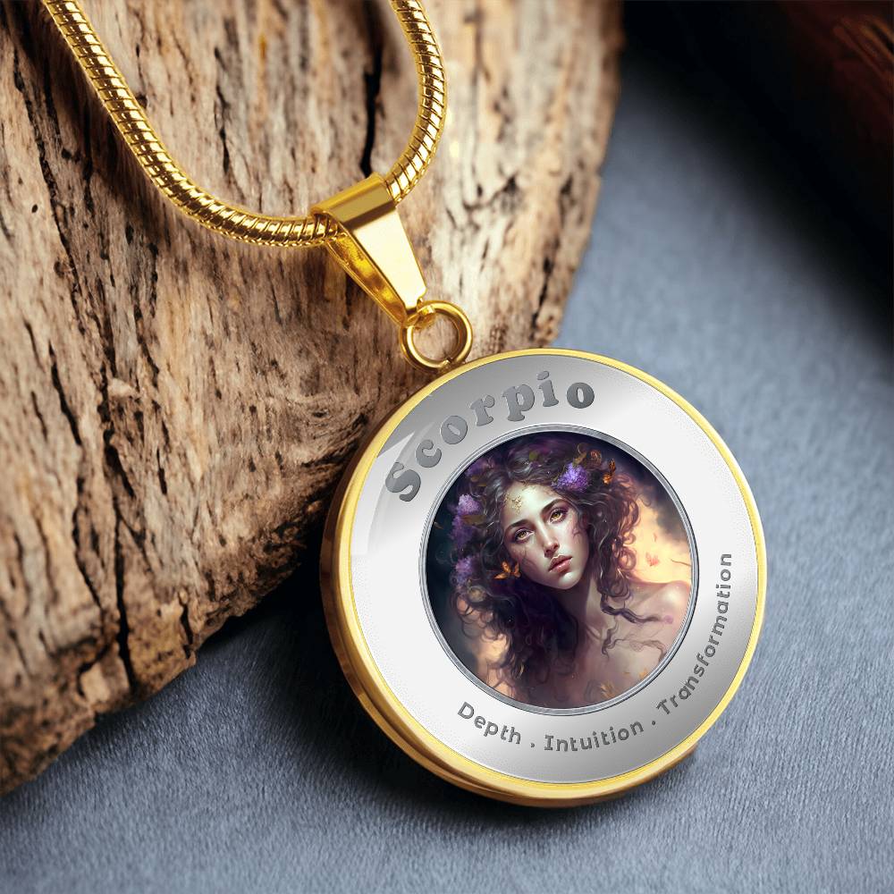Scorpio - Affirmation Necklace - More Than CharmsMore Than Charms