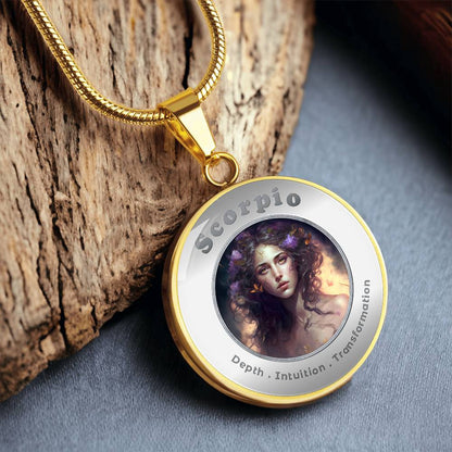 Scorpio - Affirmation Necklace - More Than CharmsMore Than Charms
