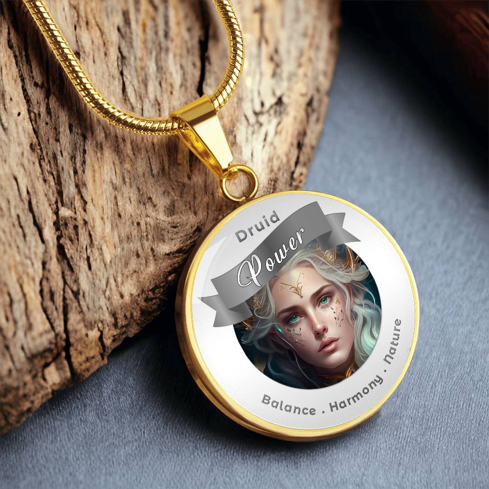 Druid - RPG Fantasy Affirmation Necklace - More Than CharmsMore Than Charms