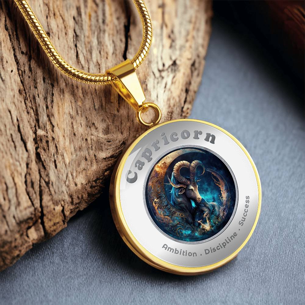 Capricorn - Affirmation Necklace - More Than CharmsMore Than Charms