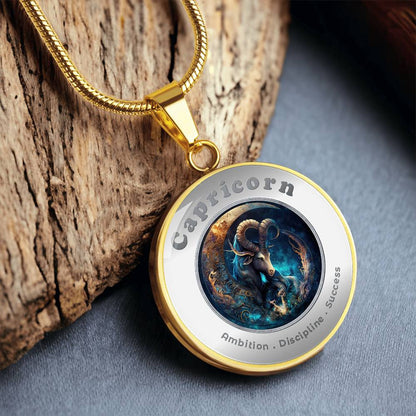 Capricorn - Affirmation Necklace - More Than CharmsMore Than Charms