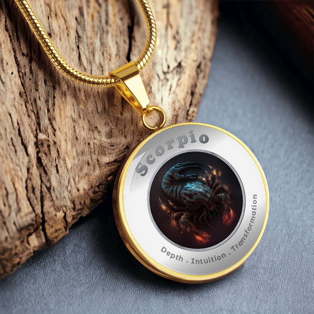 Scorpio - Affirmation Necklace - More Than CharmsMore Than Charms