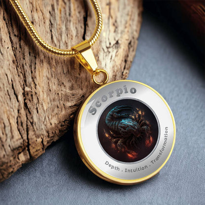 Scorpio - Affirmation Necklace - More Than CharmsMore Than Charms