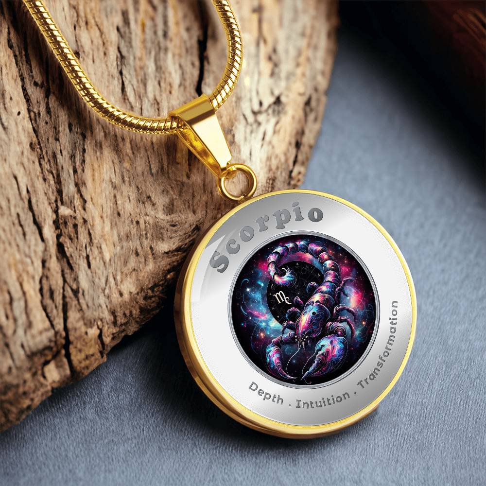 Scorpio - Affirmation Necklace - More Than CharmsMore Than Charms