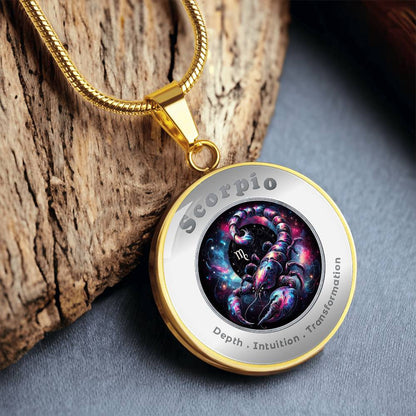 Scorpio - Affirmation Necklace - More Than CharmsMore Than Charms