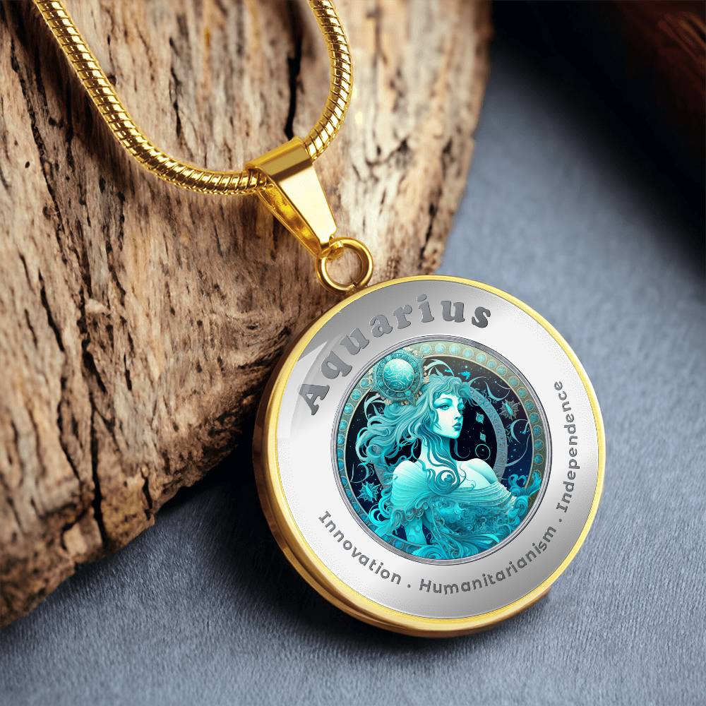 Aquarius - Affirmation Necklace - More Than CharmsMore Than Charms