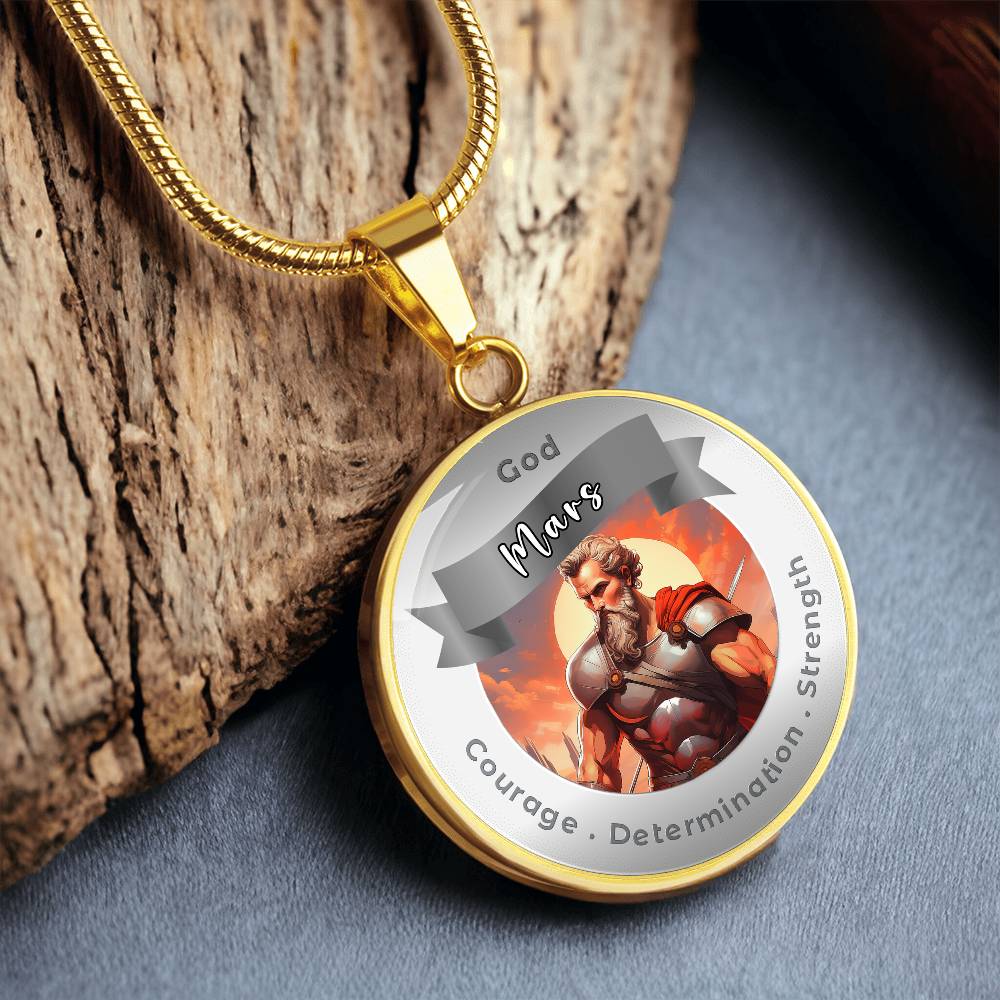 Mars - Affirmation Necklace - More Than CharmsMore Than Charms