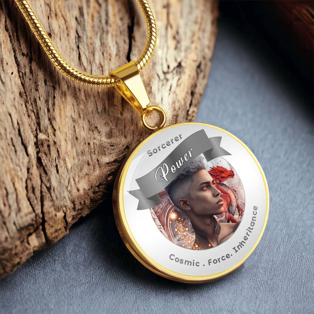 Sorcerer - RPG Fantasy Affirmation Necklace - More Than CharmsMore Than Charms