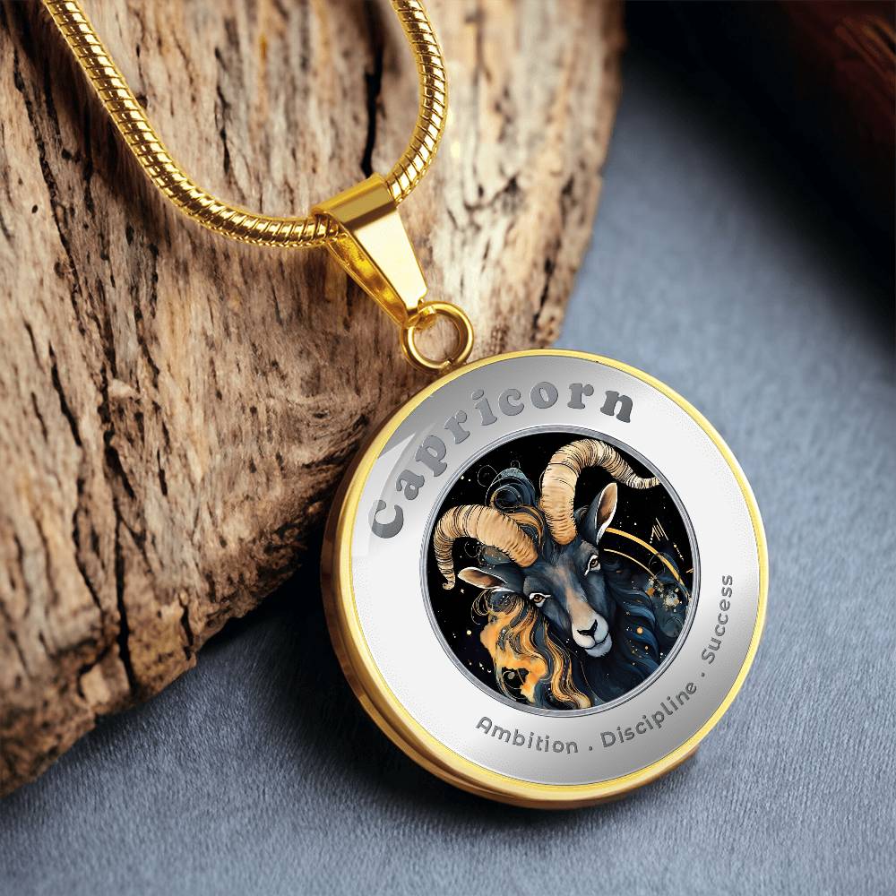 Capricorn - Affirmation Necklace - More Than CharmsMore Than Charms