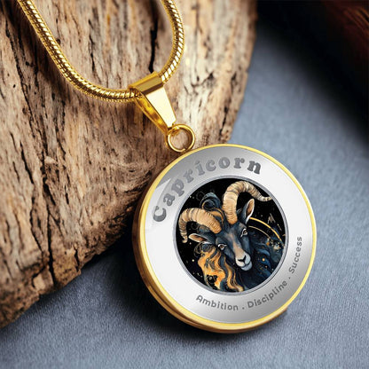 Capricorn - Affirmation Necklace - More Than CharmsMore Than Charms