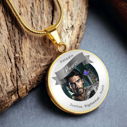 Paladin - RPG Fantasy Affirmation Necklace - More Than CharmsMore Than Charms