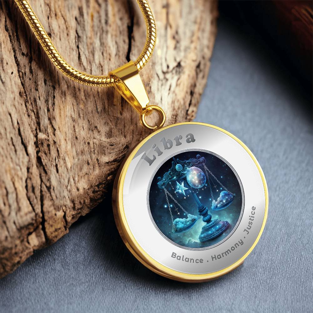 Libra- Affirmation Necklace - More Than CharmsMore Than Charms