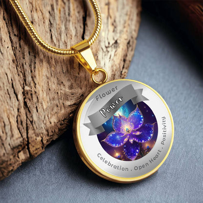 Larkspur - Affirmation Necklace - More Than CharmsMore Than Charms