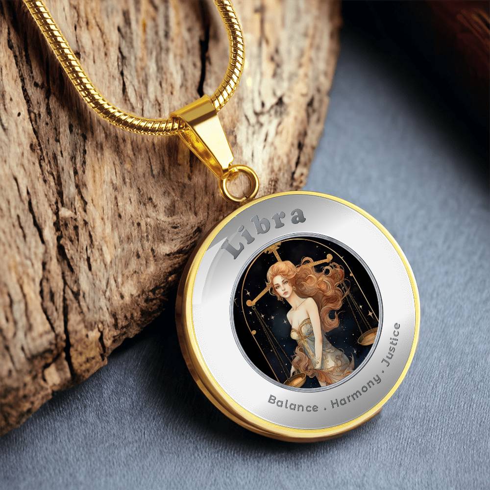 Libra- Affirmation Necklace - More Than CharmsMore Than Charms