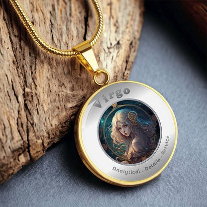 Virgo - Affirmation Necklace - More Than CharmsMore Than Charms