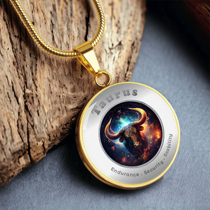 Taurus - Affirmation Necklace - More Than CharmsMore Than Charms