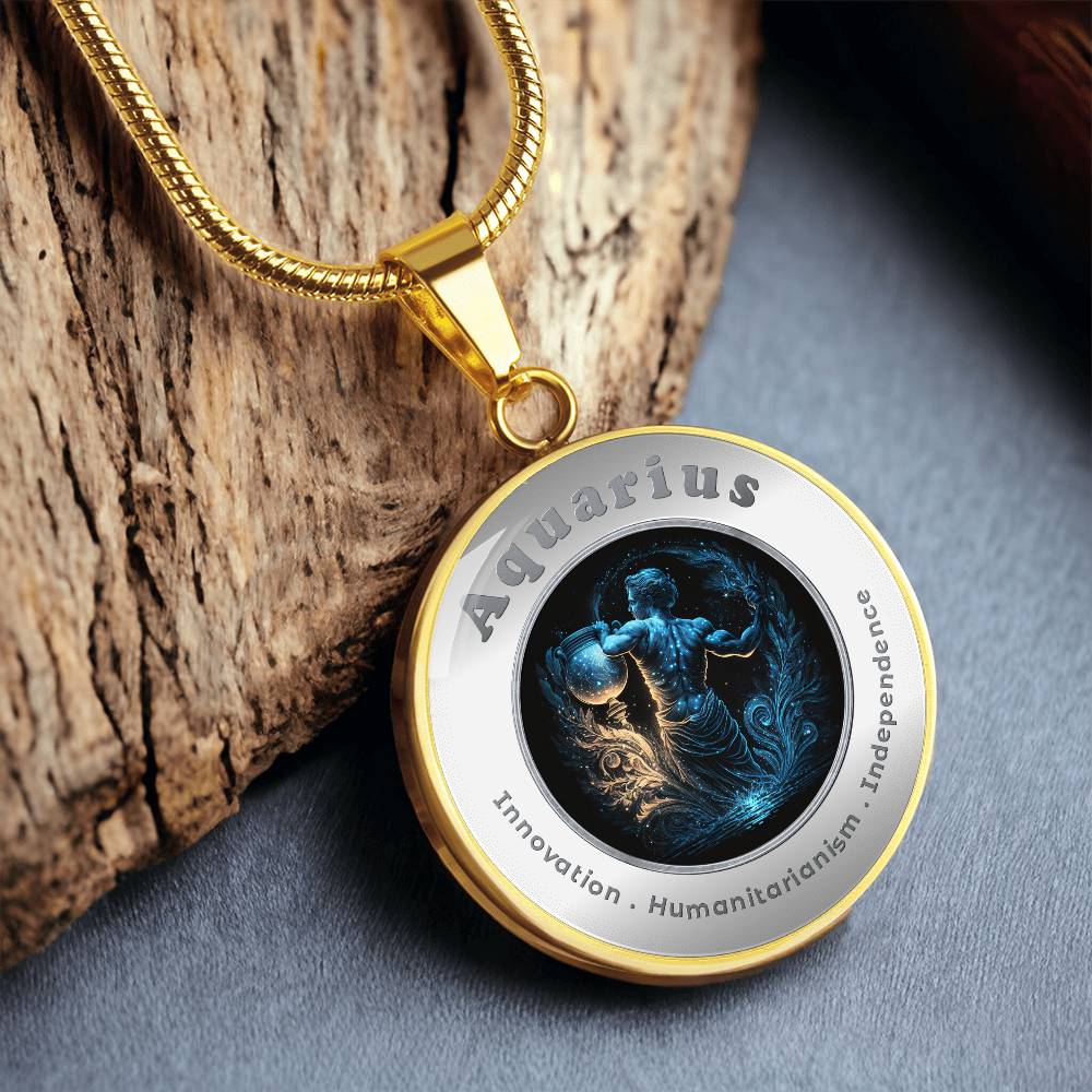 Aquarius - Affirmation Necklace - More Than CharmsMore Than Charms