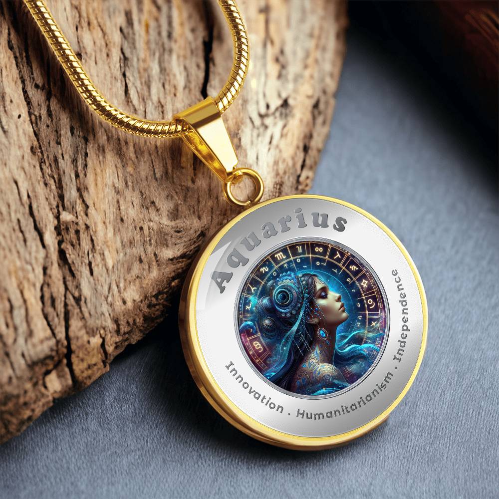 Aquarius - Affirmation Necklace - More Than CharmsMore Than Charms