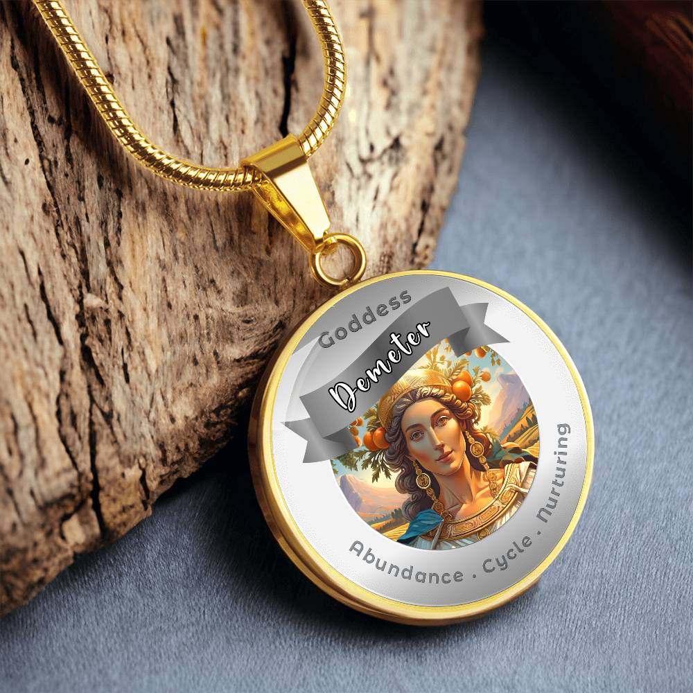 Demeter - Affirmation Necklace - More Than CharmsMore Than Charms