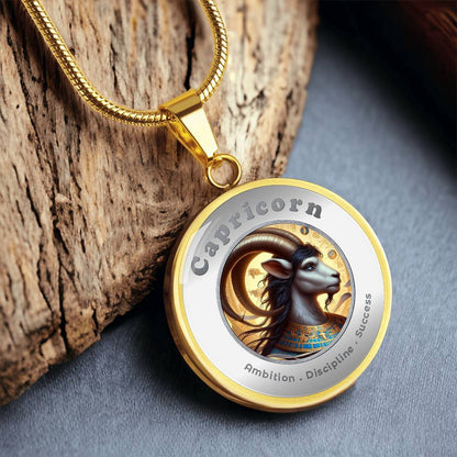 Capricorn - Affirmation Necklace - More Than CharmsMore Than Charms