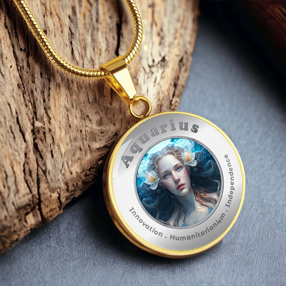 Aquarius - Affirmation Necklace - More Than CharmsMore Than Charms