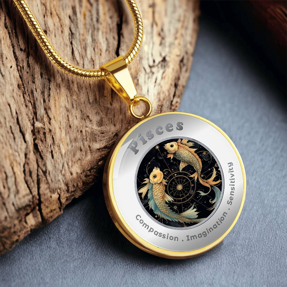 Pisces - Affirmation Necklace - More Than CharmsMore Than Charms