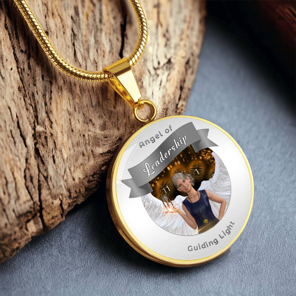 Leadership - Guardian Angel Affirmation Necklace - More Than CharmsMore Than Charms