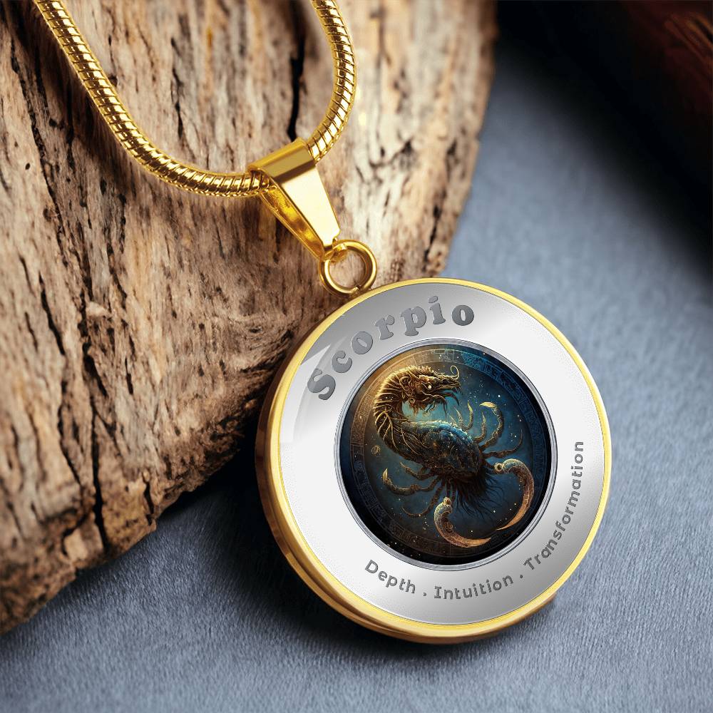 Scorpio - Affirmation Necklace - More Than CharmsMore Than Charms