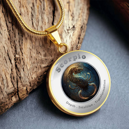 Scorpio - Affirmation Necklace - More Than CharmsMore Than Charms