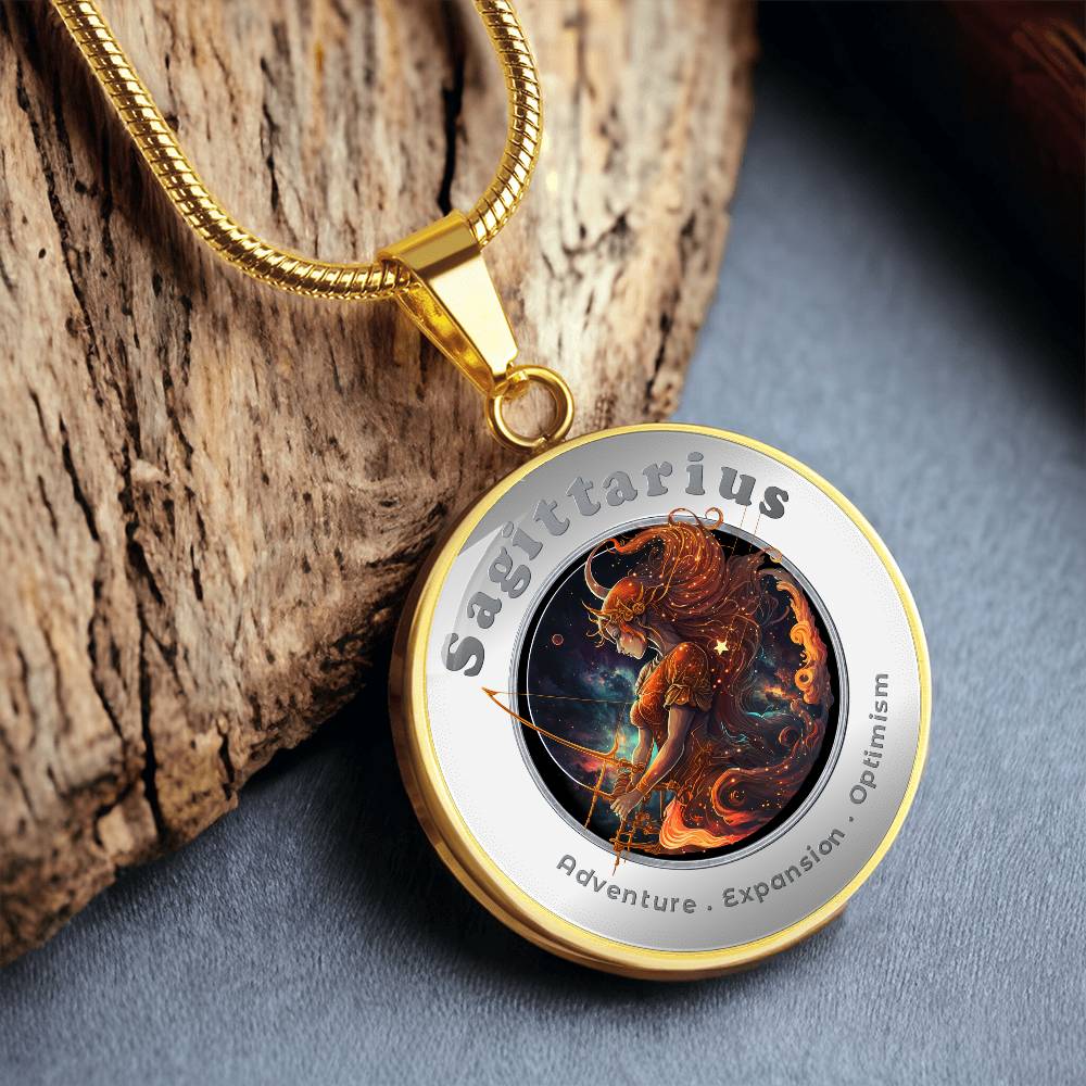 Sagittarius - Affirmation Necklace - More Than CharmsMore Than Charms