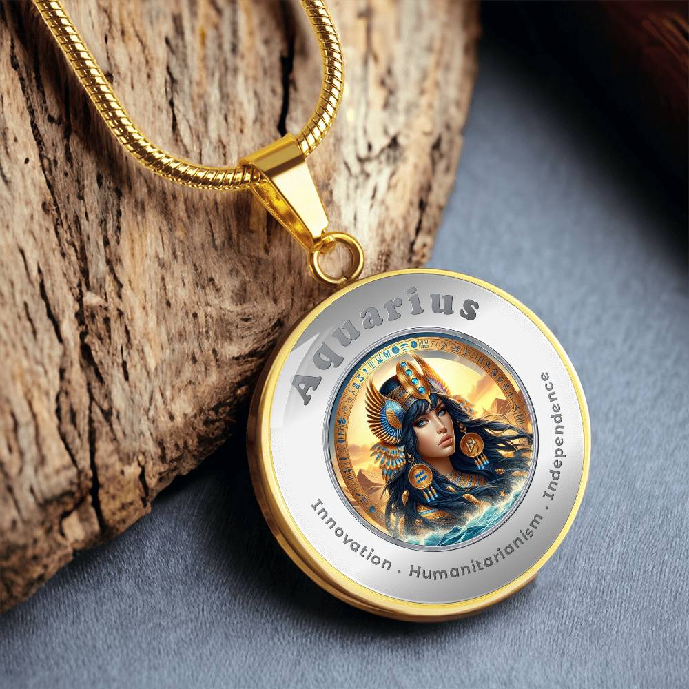 Aquarius - Affirmation Necklace - More Than CharmsMore Than Charms
