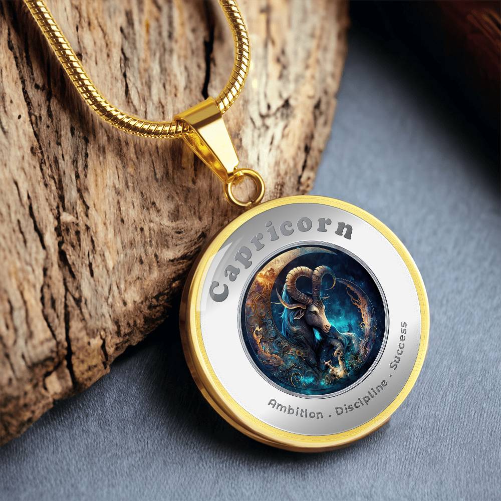 Capricorn - Affirmation Necklace - More Than CharmsMore Than Charms