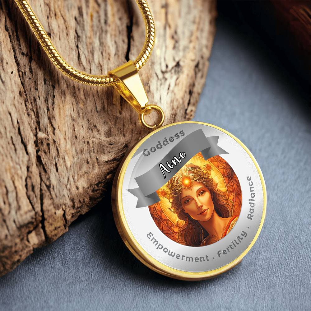 Aine - Affirmation Necklace - More Than CharmsMore Than Charms
