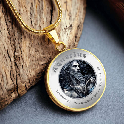 Aquarius - Affirmation Necklace - More Than CharmsMore Than Charms