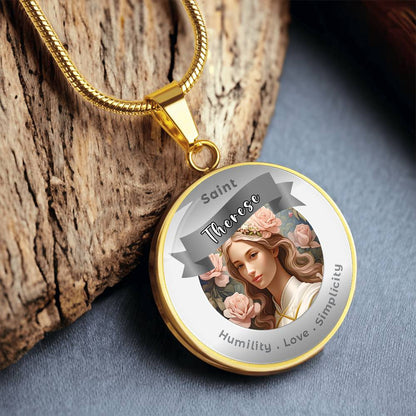 SaintThérèse - Affirmation Necklace - More Than CharmsMore Than Charms